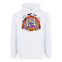White halloween rainbow Heavyweight Hoodie - Zillion Design Studio