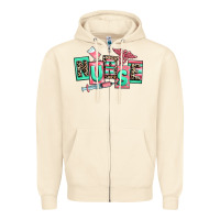 Sandshell nurse Zipper Hoodie - RanaPortraitStore
