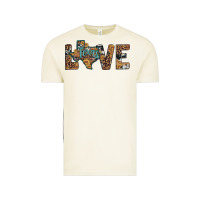 Vintage Arctic love texas map sunflower leopard cowhide Vintage Tee - Artiststas