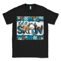 Black let it snow Classic Tee - RanaPortraitStore