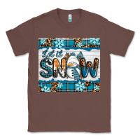 Chestnut let it snow Classic Tee - RanaPortraitStore