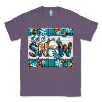 Lavender let it snow Classic Tee - RanaPortraitStore