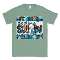 Sage let it snow Classic Tee - RanaPortraitStore