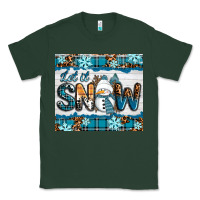 Sports Green let it snow Classic Tee - RanaPortraitStore