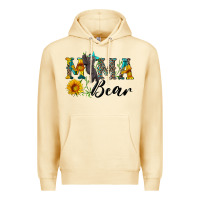 Pina Colada blue mama bear with cute bear Premium Hoodie - Artiststas