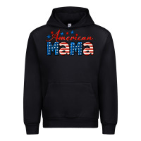 Black American Mama Urban Hoodie - LillyAllenDesigns