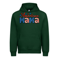 Forest Green American Mama Urban Hoodie - LillyAllenDesigns