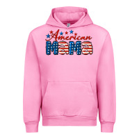 Fuchsia Pink American Mama Urban Hoodie - LillyAllenDesigns