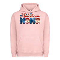 Pigment Salmon American Mama Urban Hoodie - LillyAllenDesigns
