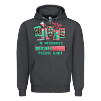 Smoke nurse in progress please wait Zipper Hoodie - RanaPortraitStore