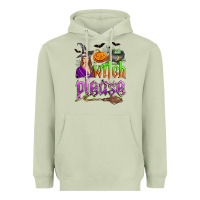 Matcha witch please Heavyweight Hoodie - Zillion Design Studio