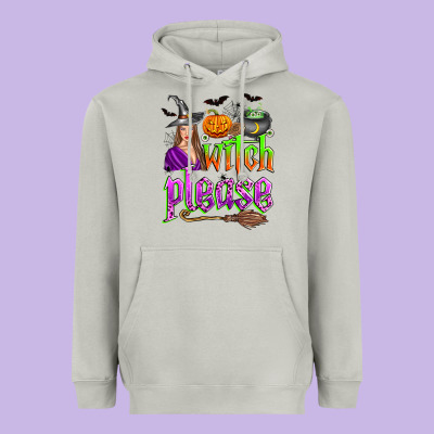 Witch Please Heavyweight Hoodie Designed By Zillion Design Studio