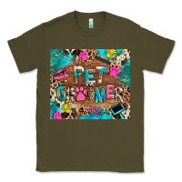 Army Green pet groomer Classic Tee - RanaPortraitStore
