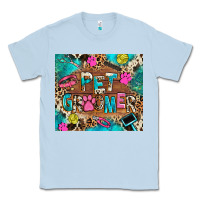 Dusty Blue pet groomer Classic Tee - RanaPortraitStore