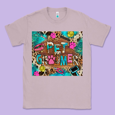 Pet Groomer Classic Tee Designed By Ranaportraitstore