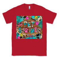 Red pet groomer Classic Tee - RanaPortraitStore