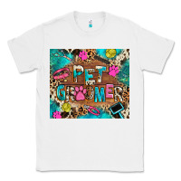 White pet groomer Classic Tee - RanaPortraitStore