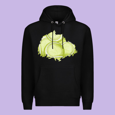 Tennis Patch Premium Hoodie Designed By Adodesignshop