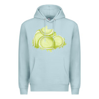 Blue Mist tennis patch Premium Hoodie - AdoDesignShop