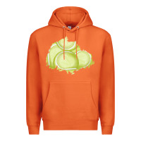 Carrot tennis patch Premium Hoodie - AdoDesignShop