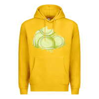Lemon tennis patch Premium Hoodie - AdoDesignShop