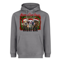 Storm merry christmas heifer Heavyweight Hoodie - RanaPortraitStore