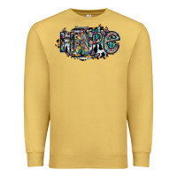Antique Gold hope Premium Sweatshirt - SublimationCraftShop