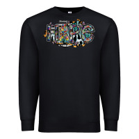 Black hope Premium Sweatshirt - SublimationCraftShop