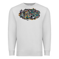 Dove Grey hope Premium Sweatshirt - SublimationCraftShop