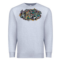 Heather Grey hope Premium Sweatshirt - SublimationCraftShop