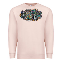 Pale Pink hope Premium Sweatshirt - SublimationCraftShop