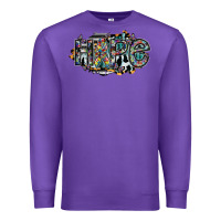 Purple hope Premium Sweatshirt - SublimationCraftShop