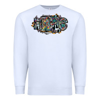 White hope Premium Sweatshirt - SublimationCraftShop