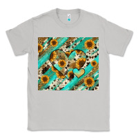 Moon Dust leopard sunflower hearts Classic Tee - RanaPortraitStore