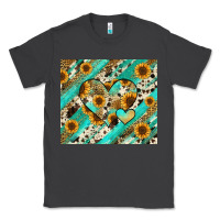Smoke leopard sunflower hearts Classic Tee - RanaPortraitStore