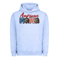 Pigment Grape Ice Western American Mama Urban Hoodie - LillyAllenDesigns