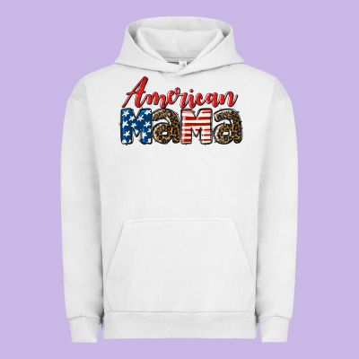 Western American Mama Urban Hoodie Designed By Lillyallendesigns