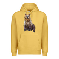 Antique Gold bear Premium Hoodie - Artiststas