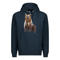 Navy bear Premium Hoodie - Artiststas