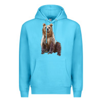Ocean Blue bear Premium Hoodie - Artiststas