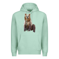 Seafoam bear Premium Hoodie - Artiststas