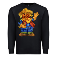 Black scarecrow Premium Sweatshirt - FaDigitalArtStudio