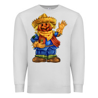 Dove Grey scarecrow Premium Sweatshirt - FaDigitalArtStudio