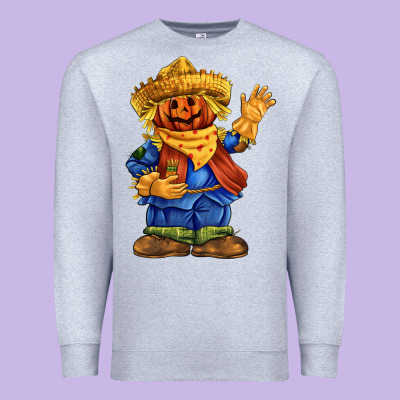 Scarecrow Premium Sweatshirt Designed By Fadigitalartstudio