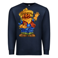 Navy scarecrow Premium Sweatshirt - FaDigitalArtStudio