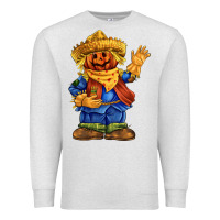 Oatmeal Heather scarecrow Premium Sweatshirt - FaDigitalArtStudio