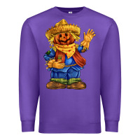 Purple scarecrow Premium Sweatshirt - FaDigitalArtStudio