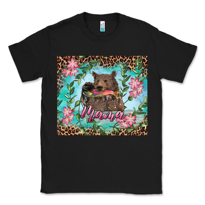 Mama Bear Haunting Fish Floral Classic Tee by RanaPortraitStore | Teevron