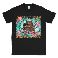 Black mama bear haunting fish floral Classic Tee - RanaPortraitStore