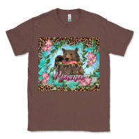 Chestnut mama bear haunting fish floral Classic Tee - RanaPortraitStore